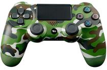 Controle Sem Fio Play Game Dualshock para PS4 - Verde Camuflado