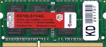 Memoria para Notebook 4GB Keepdata DDR3L 1600MHZ KD16LS11/4G