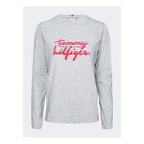 Camiseta Tommy Hilfiger Feminina WW0WW26682-PYT-00 XL Light Grey Heathe