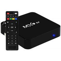 TV Box MX9 4K Ultra HD de 64GB/4GB de Ram - Preto
