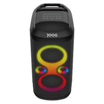 Caixa de Som Joog Boom 200 com 1 Microfone / 60W / IPX4 / Bluetooth / FM - Preto