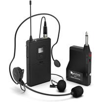 Sistema Sem Fio Fifine K037B com Microfone de Lapela e Fones de Ouvido