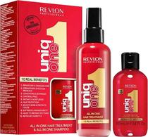 Kit Revlon Uniq One Tratamento Capilar 150ML + Shampoo 100ML