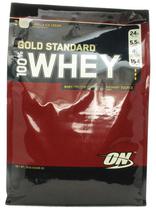 Optimum Nutrition Gold Standard 100% Whey - Vanilla Ice Cream 154 Porcoes 10LB(4.54KG)