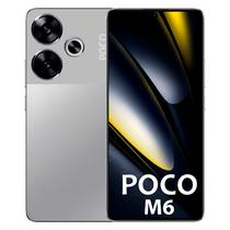 Smartphone Xiaomi Poco M6 4G Global 128GB 6GB Ram Dual Sim Tela 6.79" - Prata