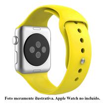 Pulseira 4LIFE para Apple Watch 38/40 MM de Silicone - Amarelo Brilhante