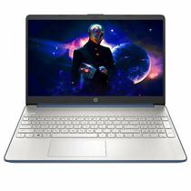 Notebook HP 15-EF2126WM AMD Ryzen 5 5500U de 2.1GHZ Tela Full HD 15.6" / 8GB de Ram / 256GB SSD - Azul