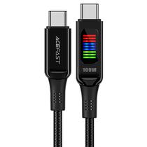 Cable Acefast C7-03 USB-C p/USB-C 1.2M 100W Negro
