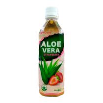 Suco de Morango com Aloe Vera Lotte Garrafa 500ML