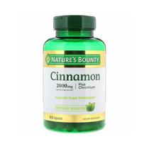 Vitaminas Nature's Bounty Cinnamon 2000MG 60 Capsulas