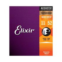 Cuerda Guitarra Acustica Elixir Nanoweb EX16027