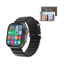 Relogio Smartwatch Moxom MXWH09 Black + Set Pulseiras Intercambiaveis