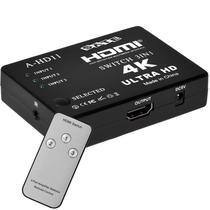 HDMI Switch Satellite 4K A-HD11 3 Em 1 - Preto