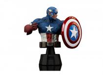 Boneco Diamond Gallery Marvel Avengers - Captain America Bust 39904