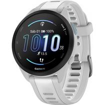 Smartwatch Garmin Forerunner 165 010-02863-21 com 42MM / Tela Amoled / 4GB / Bluetooth - Mist Gray/ Whitestone