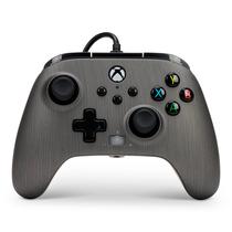 Controle Powera Enhanced Wired Brushd Gun Metal para Xbox One - PWA-A-02741