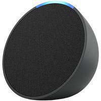 Smart Speaker Amazon Echo Popcom Wi-Fi e Bluetooth - Preta
