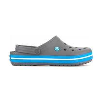 Sandalia Crocs Crocband Clog Unisex Cinza / Azul 11016-07W