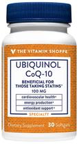 The Vitamin Shoppe Ubiquinol COQ-10 100MG (30 Softgels)