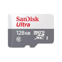 Mem SD Sandisk 128GB Ultra Class 10 FHD 100MB/s SDSDUNR-128G-GN3IN