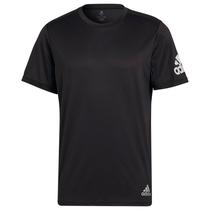 Camiseta Adidas Masculino Run It Tee L Preto - HB7470