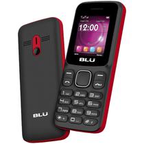 Celular Blu Z4 Z194 Dual Sim Tela de 1.8" Camera VGA e Radio FM - Preto/Vermelho