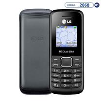 Celular LG B220 Dual Sim Tela de 1.45" Radio FM - Preto