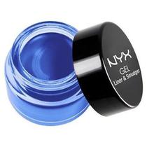 Delineador NYX Gel GLAS04 Cobalt Blue