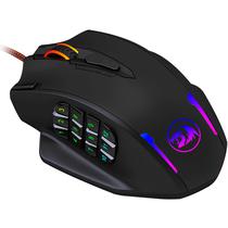 Mouse Gaming Redragon Impact M908 USB Ate 12.400 Dpi com Backlight RGB Chroma - Preto