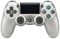 Controle Sem Fio Play Game Dualshock para PS4 - Prata
