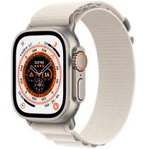 Apple Watch Ultra (GPS + Cellular Caixa de Titanium e Correia Loop Em Cor Starlight Alpine 49 MM M MQFR3LE/A