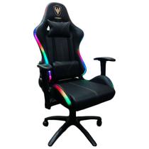 Cadeira de Escritorio Gamer Satellite A-GC8710 RGB - Preto