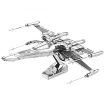 Miniatura de Montar Metal Earth - Star Wars - T-70 Poe Dameronequot;s X-Wing Fighter MMS269