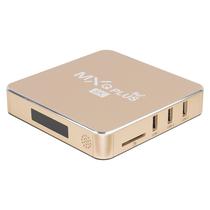 TV Box MXQ Plus - 8K - Iptv - 32/256GB - 5G - Wi-Fi - Dourado - Fta