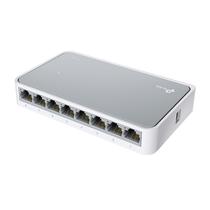 Switch TP-Link TL-SF1008D com 8 Portas de 10/100MBPS Bivolt - Branco/Cinza