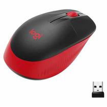 Mouse Logitech Wireless M190 Rojo