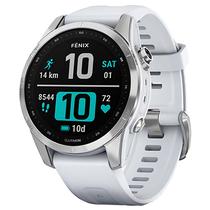 Relogio Smartwatch Garmin Fenix 7S - Prata/Branco (010-02539-03)
