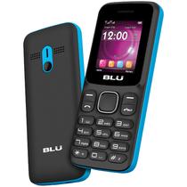 Celular Blu Z4 Z194 Dual Sim Tela de 1.8" Camera VGA e Radio FM - Preto/Azul