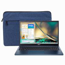 Notebook Acer Aspire 3 A315-24PT-R90Z AMD Ryzen 5 7520U Tela Full HD 15.6" / 8GB de Ram / 512GB SSD - Steam Azul (Ingles)