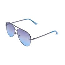 Oculos de Sol Feminino Daniel Klein DK4279P-C4 - Prata/Azul