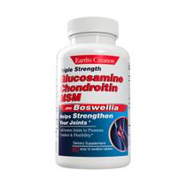 Glucosamine e Chondroitin Plus Boswellia MSM Earth's Creation 60 Tablets