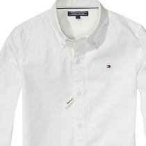Camisa Tommy Hilfiger Masculino KB0KB01649-100 12 Branco