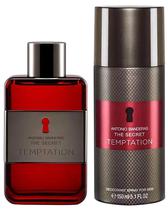 Kit Perfume Antonio Banderas The Secret Temptation Edt 100ML + Desodorante 150ML