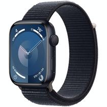 Apple Watch Series 9 MR9C3LL/A - Bluetooth - Wi-Fi - 45MM - GPS - Midnight Aluminum/Midnight Sport Loop