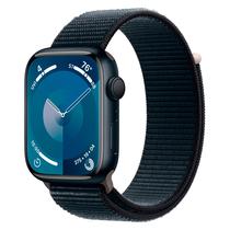 Apple Watch Series 9 MR9C3LW/A - Bluetooth - Wi-Fi - 45MM - GPS - Midnight Aluminum/Midnight Sport Loop