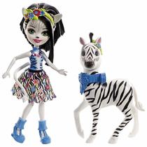 Boneca Mattel Enchantimals Zelena Zebra & Hoofette - FKY72
