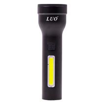 Lanterna Tatico LED Luo LU-178 USB Recarregavel / Impermeavel / Luz de Alimentacao - Preto