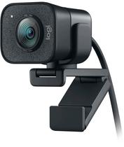 Camera Webcam Logitech Streamcam Plus 1080P 60FPS 960-001280 Preto