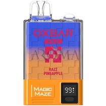 Vaper Descartavel Oxbar Magic Maze Pro Razz Pineapple 10000 Puffs