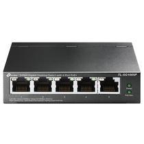 Hub Switch TP-Link TL-SG1005P 5 Portas - 10/100/1000MBPS